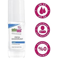 Daisy Home Ter Kokusu Önleyici 48 Saat Etkili Hassas Ciltler Için Kadın Erkek Roll-On Deodorant Fresh 50ML (2 Paketi)