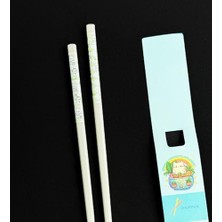 Daisy Home Desenli Metal Chopstick (Yeşil)