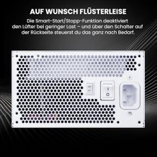 Daisy Home Li SX1000P Beyaz 1000W 80+ Platinium Atx Power Supply (G9P.SX1000P.W000.EU)