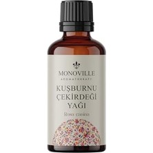 Daisy Home Monoville Kuşburnu Çekirdeği Yağı 30 ml Soğuk SIKIM%100 Saf ve Doğal (Rosehip Seed Oil)