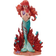 Daisy Home Showcase Botanik Küçük Deniz Kızı Ariel Heykelcik, 20 Cm, Çok Renkli