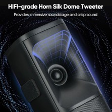 Daisy Home Saiyin Subwoofer'lı Bar, 2.1 Kanal, 100 W Soundbar Ev Sineması Surround Ses Sistemi, Ayarlanabilir, Hdmı-Arc/bluetooth Optik/aux/bağlantı, Duvara Monte Edilebilir, Ikiye Ayrılan Bar
