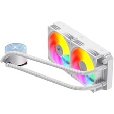 Daisy Home Gamenote F2001 240MM Işlemci Sıvı Soğutucu Beyaz - Am5 ve Intel LGA1700 Uyumlu