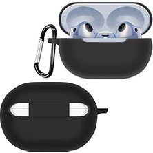 Daisy Home Freebuds Pro 2 Için Kılıf Askılı Mat Silikon Siyah [freebuds Pro 2 ile Uyumlu Kılıf - Siyah]
