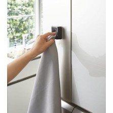 Daisy Home 5630 Tower Yapışkanlı Kancalı Havlu Askısı, Siyah, Abs Reçine/silikon Yapışkan Kanca: Polikarbonat/pet/poliüretan, Minimalist Tasarım