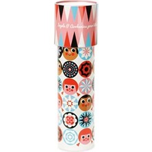 Daisy Home Vilac Metal Kaleydeskop Çiçek Dürbünü, Pink Rosette