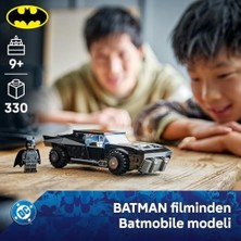 Daisy Home Dc: Batmobile 76332 – 9 Yaş ve Üzeri Çocuklar Için Kumaş Pelerinli Bir Süper Kahraman Minifigürü ve Hatıra Altın Para Içeren Yaratıcı Oyuncak Yapım Seti, Hediye Fikri (330 Parça)