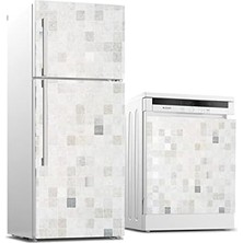 Daisy Home Buzdolabı ve Bulaşık Makinası Beyaz Eşya Kaplama Taş Desen