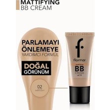 Daisy Home Mattifying Bb Yağlı ve Karma Ciltler Için Nemlendirici Etkili Spf 25 Mat Bitişli Bb Krem No. 002 - Fair/light - 8690604535170