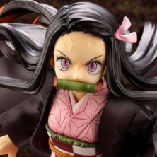 Daisy Home Slayer Kimetsu No Yaiba Nezuko Kamado Fighting Version Aksiyon Figürü 17 cm
