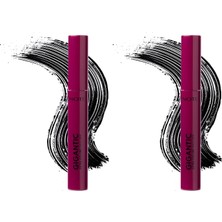 Daisy Home Cosmetics Gigantic Ekstra Hacim ve Takma Kirpik Etkili Maskara (2 Paketi)