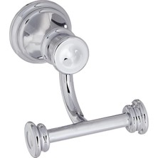 Daisy Home YB6403CH Belfield Çift Bornoz Kancası, 45,72 Cm, Krom