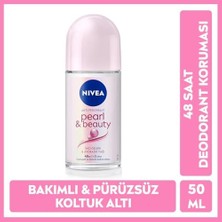 Daisy Home Kadın Roll On Deodorant Pearl & Beauty 48 Saat Anti-Perspirant Koruma (50 Ml) + Kadın Roll On Deodorant & Invisible Clear 48 Saat Anti-Perspirant Koruma (50 Ml) X2