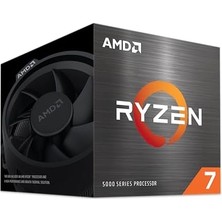 Daisy Home Amd Ryzen 7 5700 Işlemci (8 Çekirdek/16 Dişli, 65 W Tdp, Am4 Soket, Önbellek 20 Mb, 4,6 Ghz'e Kadar Frekans Artırma, Wraith Spire Soğutucu)