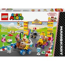 Daisy Home Super Mario: Mario Kart – Baby Peach ve Grand Prix Seti 72036, 8 Yaş ve Üzeri Erkek ve Kız Çocukları ve Oyuncular Için Yaratıcı Oyuncak Yapım Seti, Eğlenceli Hediye (823 Parça)