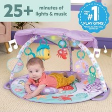 Daisy Home Bright Starts, Küçük Deniz Kızı Twinkle Trove Işıklı Müzikal Bebek Yemek Zamanı Yastıklı Aktivite Merkezi, Yenidoğan ve Üzeri