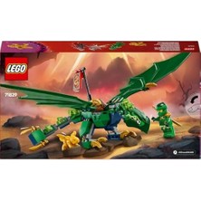 Daisy Home Lloyd’un Yeşil Orman Ejderhası 71829-6 Yaş ve Üzeri Çocuklar Için 2 Minifigürlü Yaratıcı Oyuncak Yapım Seti, Doğum Günü Hediyesi (128 Parça)
