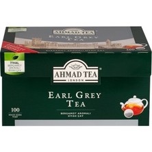 Ahmad Tea Earl Grey 100X3,2 gr Demlik Poşet Çay x 6 Adet