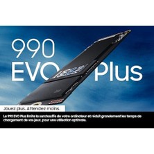 Daisy Home Dahili SSD 990 Evo Plus Nvme M.2 Pcıe 4.0 x 4/5.0x2, 1 Tb, 7150MB/S'YE Kadar Okuma Hızı, Akıllı Turbo Write 2.0, Oyun ve Çalışma Için Mükemmel, MZ-V9S1T0BW