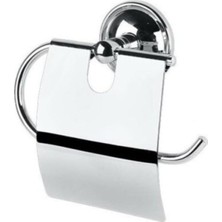 Daisy Home Wc Geniş Kapaklı Metal Vidalı Banyo Tuvalet Kağıtlığı Askısı