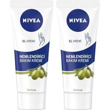 Daisy Home El Kremi Zeytinyağlı Nemlendirici Bakım Kremi (75 Ml) 2li Paket