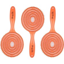 Daisy Home Professional Üç Boyutlu Saç Fırçası Turuncu x 3