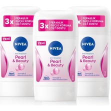 Daisy Home Kadın Stick Deodorant Pearl&beauty 50ML, 48 Saat Koruma, X3 Adet P08353