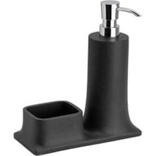 Daisy Home Deterjanlık ve Süngerlik Siyah/krom Renk 216X102X195 mm