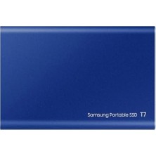Daisy Home MU-PC2T0H T7 Harici Katı Hal Sürücüsü, 2tb USB 3.2 Gen 2, Mavi