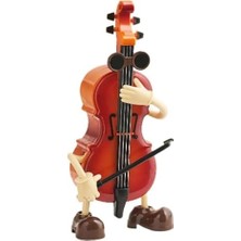 Daisy Home Çello Tasarımlı Dans Eden Müzik Kutusu Masa Süsü (RGV-C65YN)