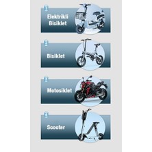 Daisy Home Sarsıntı Önleyici Otomatik Kilitli Gidon Motosiklet Tutucu Bisiklet Tutucu Scooter Tutucu Yatay Dikey