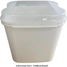 Daisy Home Masal Saklama Kabı, Beyaz 10 L + 4, 5 L + 1, 6 L