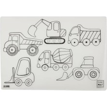 Daisy Home Akademi Çocuk Mat 4 Lü Set 1 (Dinozorlar Çağı, Uzay, Iş Makineleri Taşıtlar)