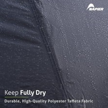 Daisy Home Napier Outdoors Napier Backroadz Üniseks Yetişkin Kamyon Çadırı, Gri/yeşil, Tam Boy Standart Yatak (15,8-16,4 Cm)