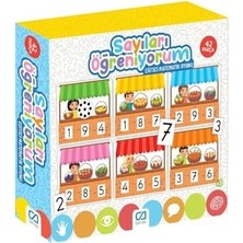 Daisy Home Sayıları Öğreniyorum 42 Parça 3+ Yaş Çocuklar Için Eğitici Matematik Oyunu