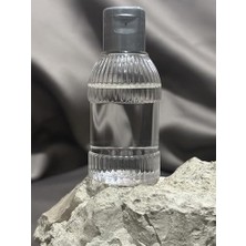 Daisy Home 50 Adet 50 ml Boş Plastik Şişe YM23 Gri Kapak