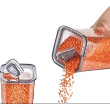Daisy Home Pratik Kare Saklama Kabı, 3X1700 ml