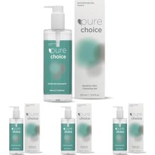 Daisy Home Pure Choice Hassas Ciltler Için Yüz Temizleme Jeli 200 ml (4 Paketi)