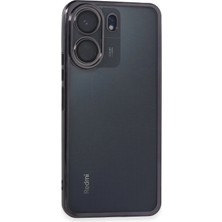 Durukar®   Redmi 13C Kılıf  Lensli Silikon - Mor