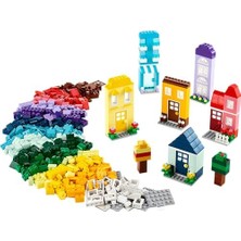 Daisy Home Yaratıcı Evler 11035-4 Yaş ve Üzeri Çocuklar Için 6 Adet Ev Figürü Içeren Yaratıcı Oyuncak Yapım Seti (850 Parça)