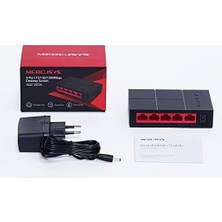 Daisy Home MS105G, 5-Port 10/100/1,000 Mbps Masaüstü Switch
