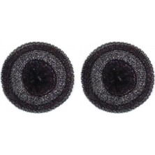 Daisy Home Siyah-Gri Simli Topuz Aparatı - 04 2li Paket