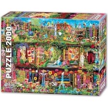 Daisy Home Star Oyun Aletleri Raftaki Bahçe, 2000 Parça Puzzle