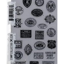 Daisy Home Anonymous Tim Holtz Cling 7"x8.5", Damga Toplayıcı