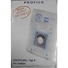 Daisy Home Profilo Süpürge Toz Torbası Orjinal G Tipi 1 Pakette 5 Adet