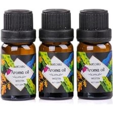 Daisy Home 3’lü Esansiyel Uçucu Yağ 3X10ML Westin Kokulu Buhurdanlık Yağı Set, Difüzör, Banyo ve Oda Kokusu