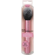 Daisy Home Techniques Ultra Peluş Allık Makyaj Fırçası, Gevşek, Krem Veya Sıkıştırılmış Allık Için, Rosy Glow Yanaklar, Kabarık Pudra Fırçası, Alüminyum Halkalar, Sentetik Kıllar, Vegan ve Zulüm Içermez, 1