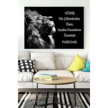 Daisy Home (PSTER15001) Aslan Girişimcilik Kanvas Tablo 4 40 x 60