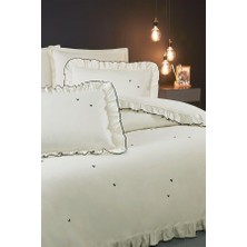 Daisy Home Özdilek Luminheart Sevgililer Günü Özel Çift Kişilik Lastikli Çarşaf Nevresim Takımı