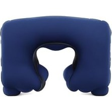Daisy Home Şişme Seyahat Yastığı Boyun Destekli Taşınabilir ve Ergonomik Tasarım Uçak Araba ve Yolculuklar Için Ideal (Gri)